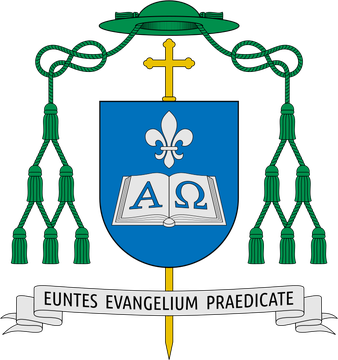 Herb biskupi – bp Arkadiusz Okroj